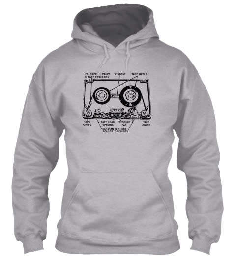 Vintage Cassette Hoodie