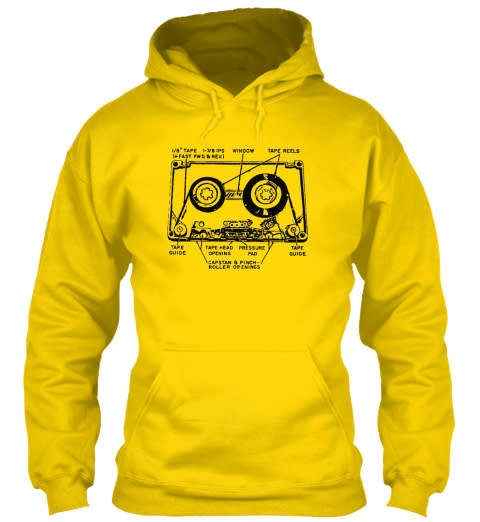 Vintage Cassette Hoodie