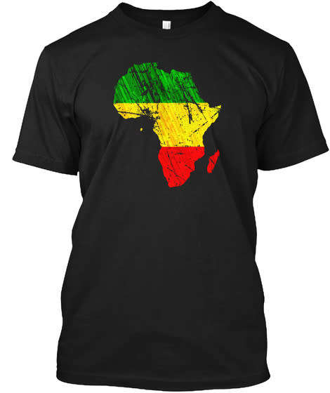 Africa Map T-SHIRT