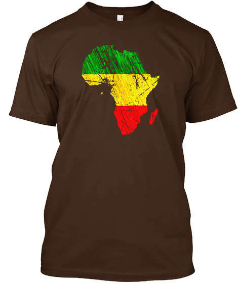 Africa Map T-SHIRT