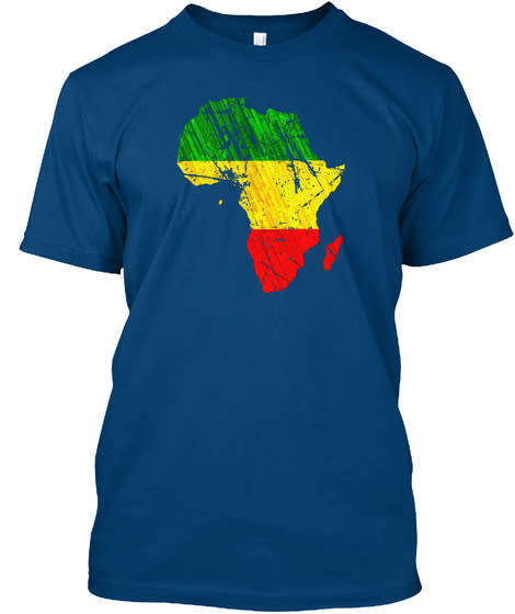 Africa Map T-SHIRT