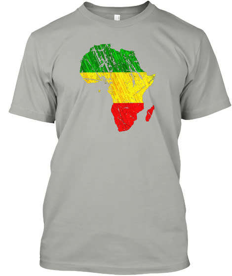 Africa Map T-SHIRT