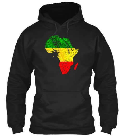 Africa Map Hoodie