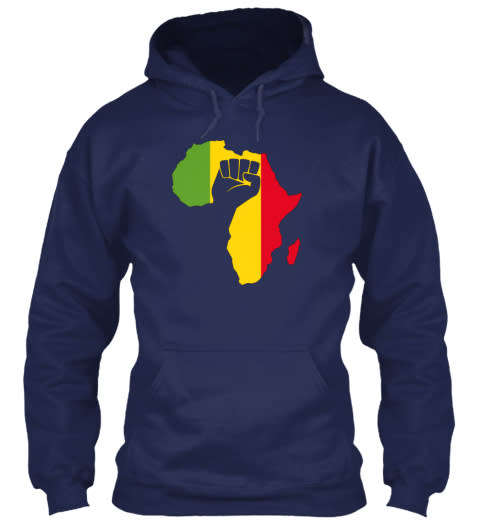 Africa Map Hoodie