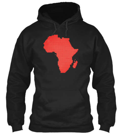 Africa Map Hoodie
