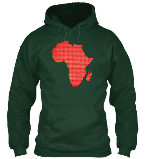 Africa Map Hoodie
