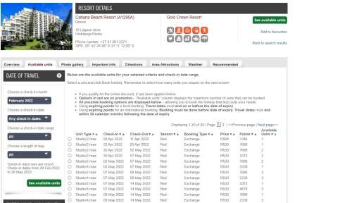 RCI Vacation  5284 Non- Peak Red Crown points