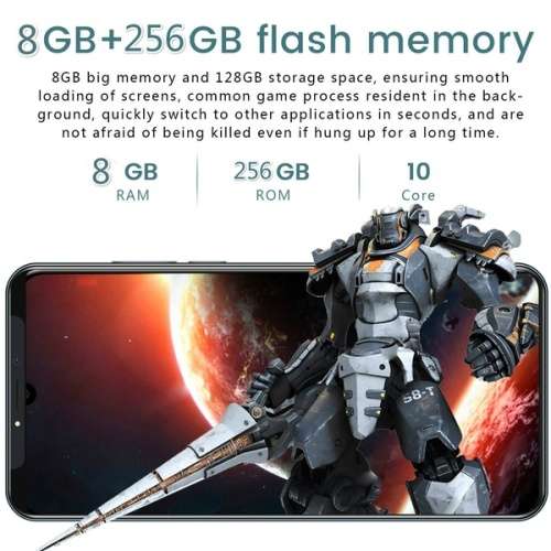 Mate33 Pro 6.1 Inches Android 9.1 Large Memory
