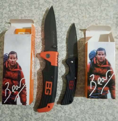 Bear Grylls pocket knife x2