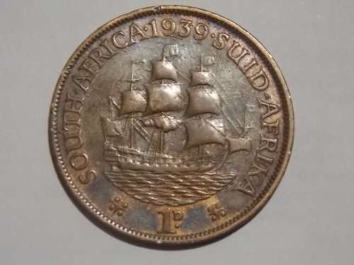 South African 1939 Penny