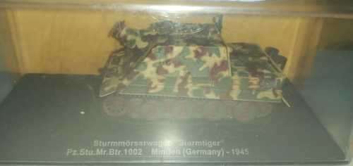 HIGHLY DETAILED DIE CAST METAL STURMMORSERWAGEN `STURMTIGER` (GERMANY-1945) COMBAT TANK  SCALE 1:72