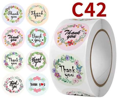 Thank you Stickers