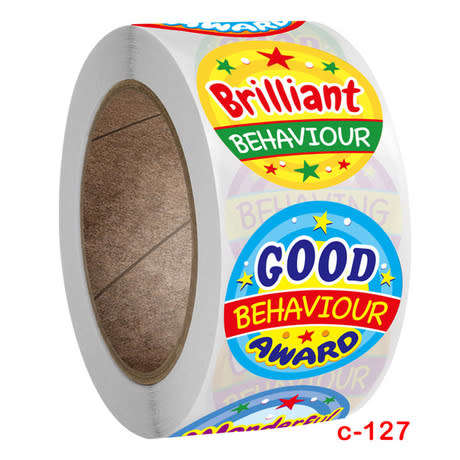 STUDENT/TEACHER INCENTIVE STICKERS