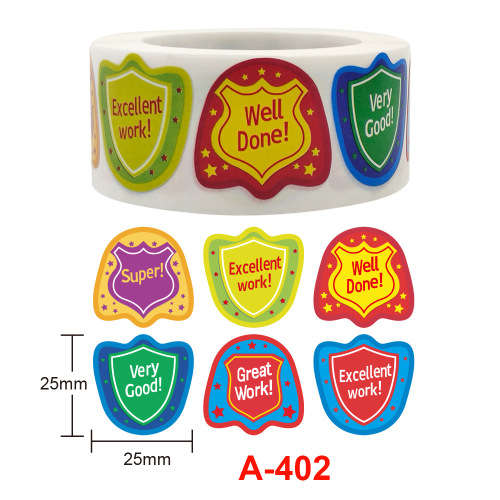 STUDENT/TEACHER INCENTIVE STICKERS