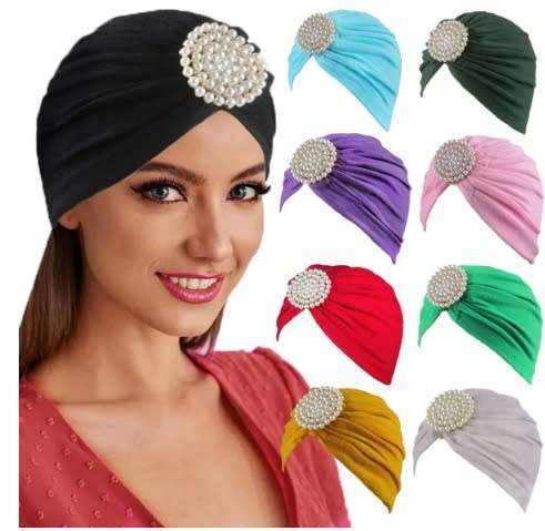 PEARL DETAIL TURBAN
