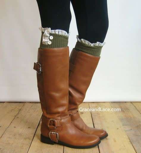 Ladies vintage style socks