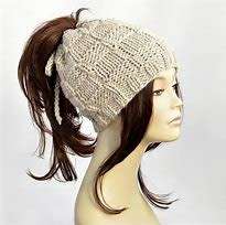 ladies ponytail beanie