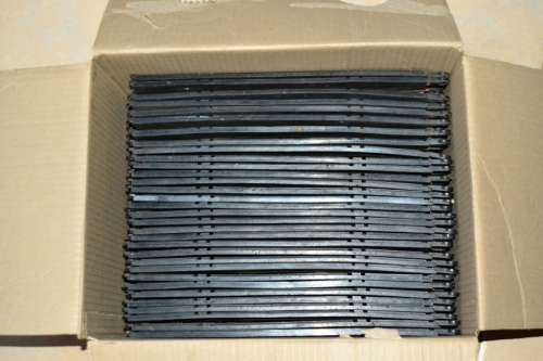 Scalextric Straights Scrapyard Lot (58 units in all)