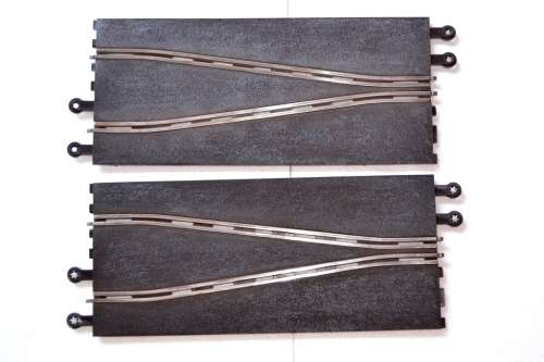 Scalextric Classic Track Long Chicane (2 units)
