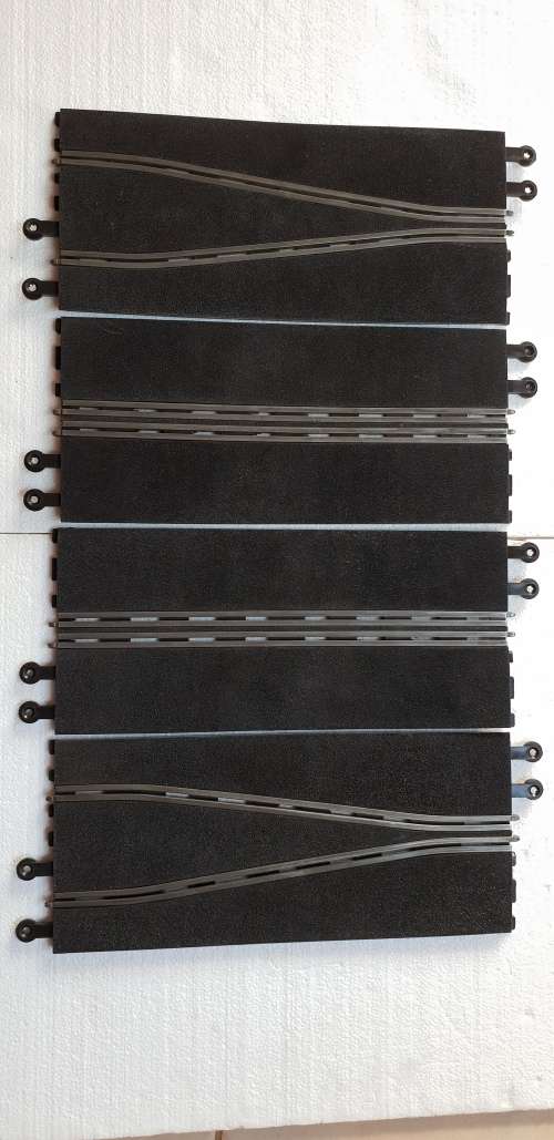 Scalextric (Scx) Extended Chicane (4 tracks)