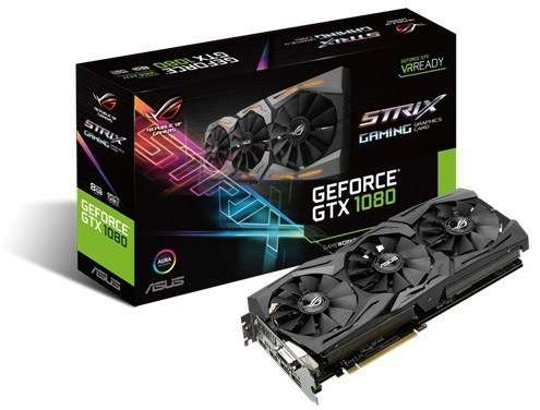 Asus STRiX-GTX1080-8G Gaming Graphics Card