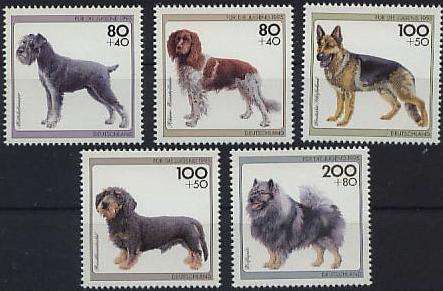 Germany 1995 dogs  MNH   stamps