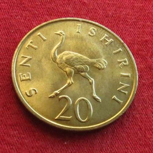 Tanzania 20 senti 1979 unc