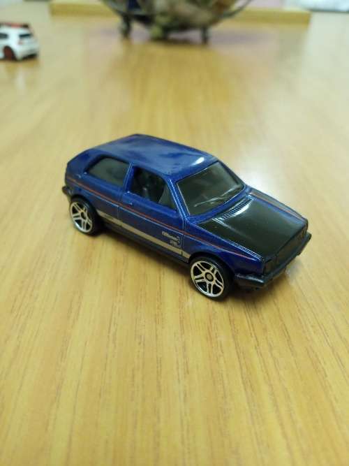 Vokswagen Golf 2 Gti Blue hot Wheels