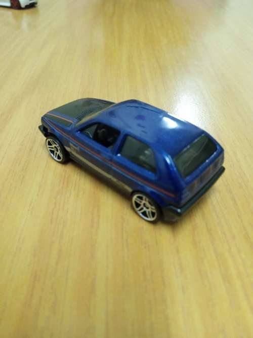 Vokswagen Golf 2 Gti Blue hot Wheels