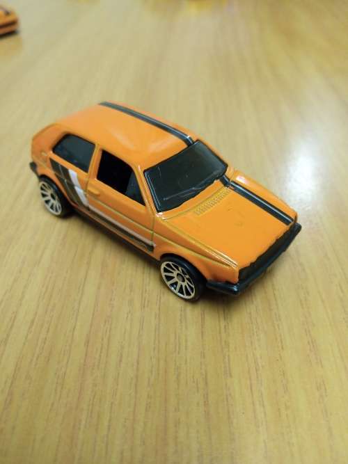 Vokkswagen Golf 2 GTI Orange Hot Wheels