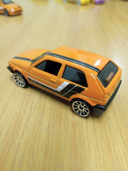 Vokkswagen Golf 2 GTI Orange Hot Wheels