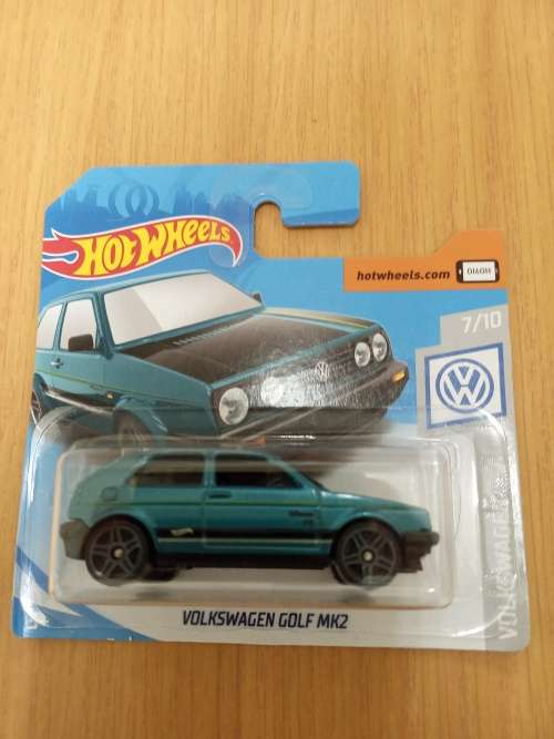 Volkswagen Golf 2 Gti Green Hot Wheels