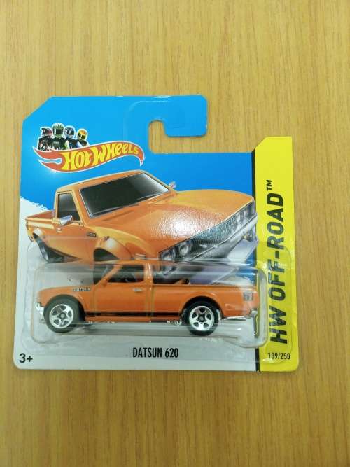Datsun 620 Orange Hot Wheels
