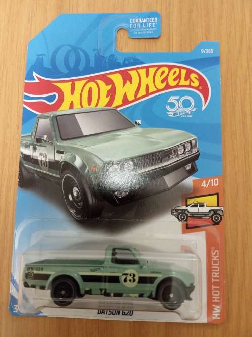Datsun 620 Green Hot Wheels