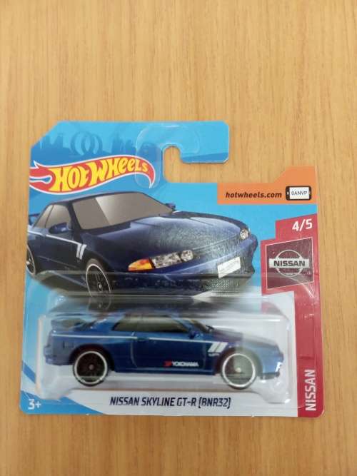 Nissan Skyline GTR  BNR32 Blue Hot Wheels