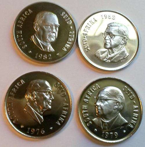 Presidents RSA 50 Cent Set - Proof Quality