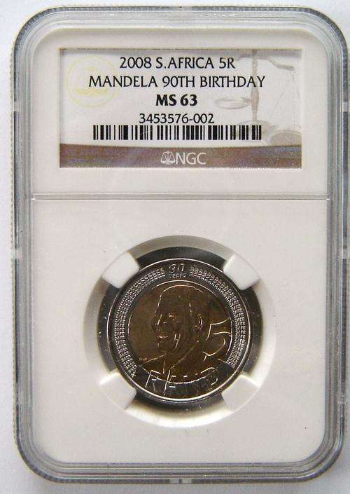 ** MS63 NGC Mandela Birthday**Crazy R1 start