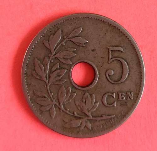 1905 5cent Belgium