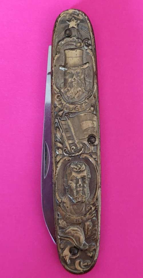 Kruger Double Blade Pocket Knife