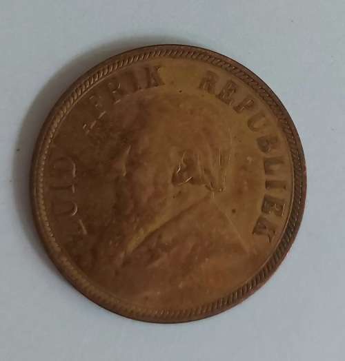 1898 1 Penny Zuid Afrik