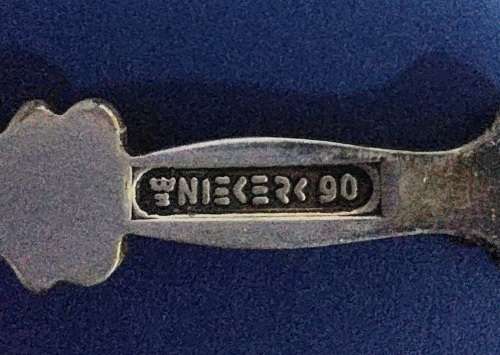 Vintage Van Niekerk 90 Souvenir Spoon