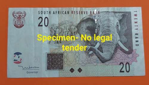 R20 SA Bank Note