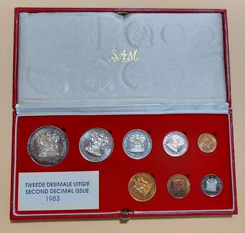SAM Second Decimal 1983 Coin Set
