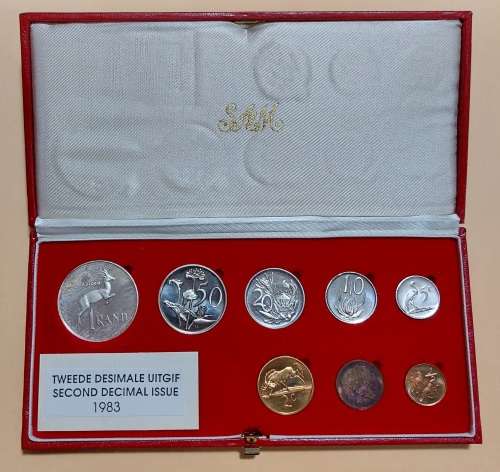 SAM Second Decimal 1983 Coin Set