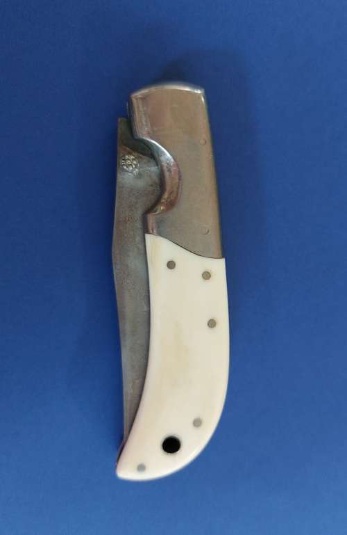 Vintage Pocket Knife ('Ivory-like'-handle)