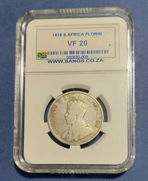 1926 Florin VF20 SANGS