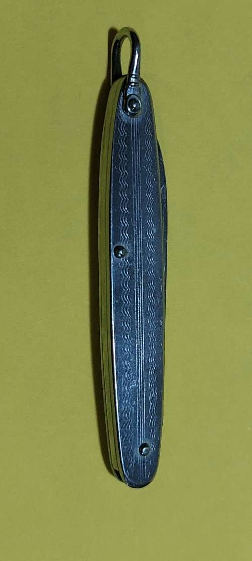 Silver-coloured Metal Pocket Knife