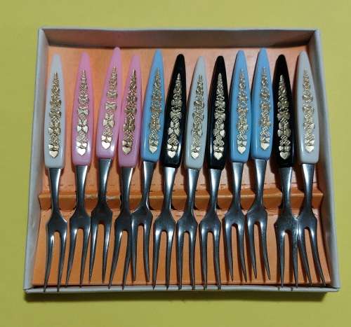 Stainless Little Collectors Forks Set of 12