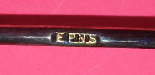 Vintage Coffee-Bean-Detail Spoons