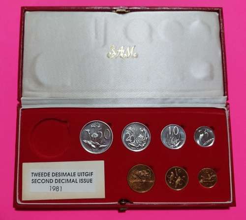 1981 SAM Coin Set (Excluding R1)